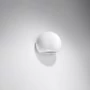 SOL-Lakkozott fali lámpa GLOBE fehér fényes