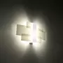 Kép 3/5 - SOL-CELIA fehér fali lámpa