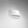 Kép 2/8 - SOL-Lakkozott fali lámpa VIXEN fehér fényes