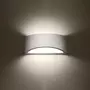 Kép 3/8 - SOL-Lakkozott fali lámpa VIXEN fehér fényes