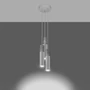 SOL-BORGIO 3P függőlámpa fehér