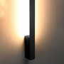 Kép 4/12 - SOL-Fali lámpa LAHTI M fekete 3000K