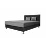 MIL-Duna 160x200 szürke/ fekete