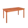 Kép 1/5 - SORRENTO fenyőfából készült kerti asztal, 72 × 77 × 130 cm