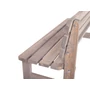 VIKING fenyőfából készült kerti pad 150 cm - szürke