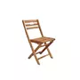 Kép 3/4 - FELIX akácfából készült összecsukható kerti szék (2 db)