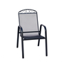 Kép 3/7 - ZWMC-31 fém kerti szék, 56 x 69 x 93 cm - fekete