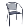 Kép 2/9 - ZWMC-32 fém kerti szék, 58 x 54,5 x 74,5 cm - fekete