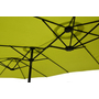 Kép 3/7 - DOUBLE ZWU-307 napernyő, hajtókarral - lime - 456 cm