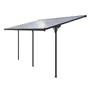 Kép 6/8 - Alumínium pergola, szürke polikarbonáttal, 557x305cm
