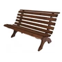 ROJAPLAST RETRO FENYŐFÁBÓL KÉSZÜLT KERTI PAD - GESZTENYE, 150 CM