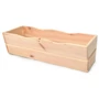 Fenyőfából készült virágláda 64 cm - natúr