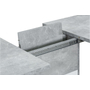 Kép 4/4 - Smet beton szürke bővíthető étkezőasztal - bővítő betét