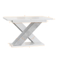 Kép 2/3 - Xaomi magasfényű fehér-beton étkezőasztal méretek