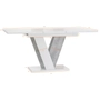 Kép 5/5 - Vini magasfényű fehér-beton étkezőasztal méretek
