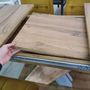 Kép 5/6 - Axel 140/180 cm wotan tölgy-szürke bővíthető étkezőasztal - bővítőlap