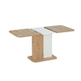 Kép 3/4 - Next bővíthető étkező asztal 110(145)x68 artisan tölgy/ matt fehér