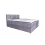 MIL - Átox boxspring ágy KÖZÉPSZÜRKE