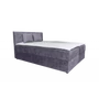 MIL - Átox boxspring ágy SÖTÉTSZÜRKE