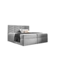 MIL - Integrale 160x200 ágyneműtartós boxspring ágy VILÁGOSSZÜRKE