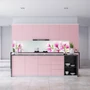 Konyhapanel pink magnólia pink konyhában